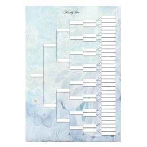 A3 tree blue