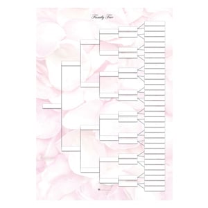 A4 tree pink
